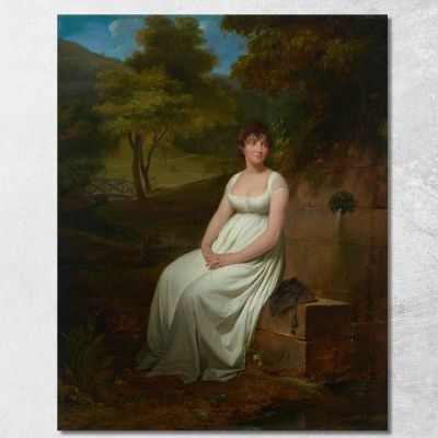 Portrait Of Madame Tallien Louis Léopold Boilly llb45 canvas print 