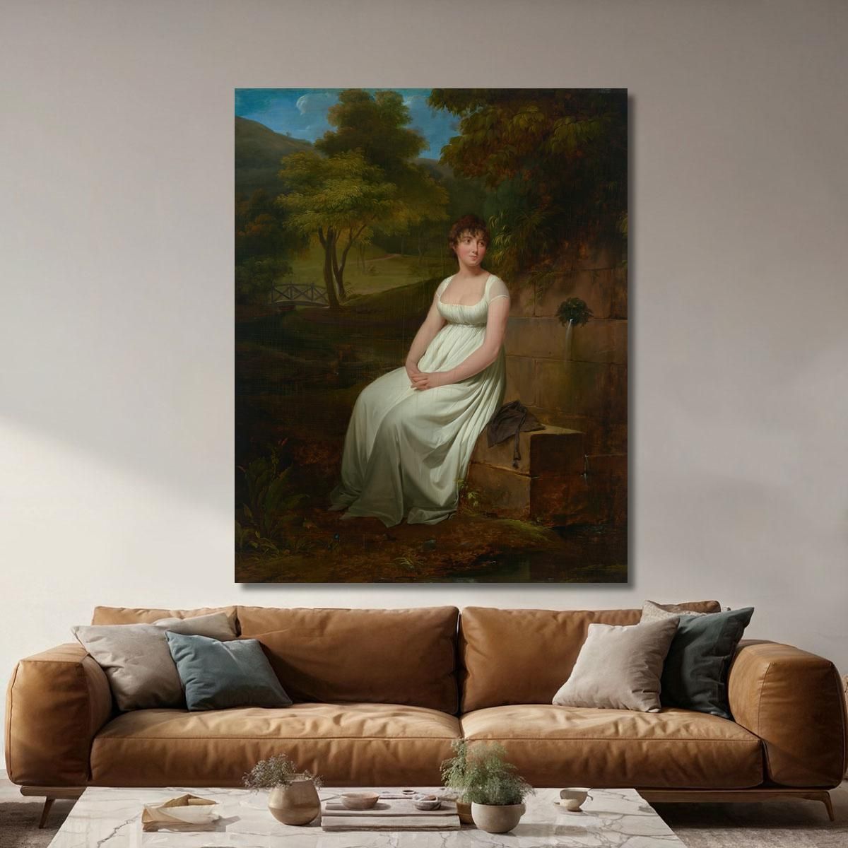 Portrait Of Madame Tallien Louis Léopold Boilly llb45 canvas print 