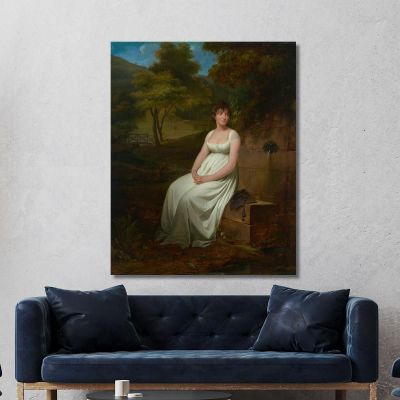 Portrait Of Madame Tallien Louis Léopold Boilly llb45 canvas print 