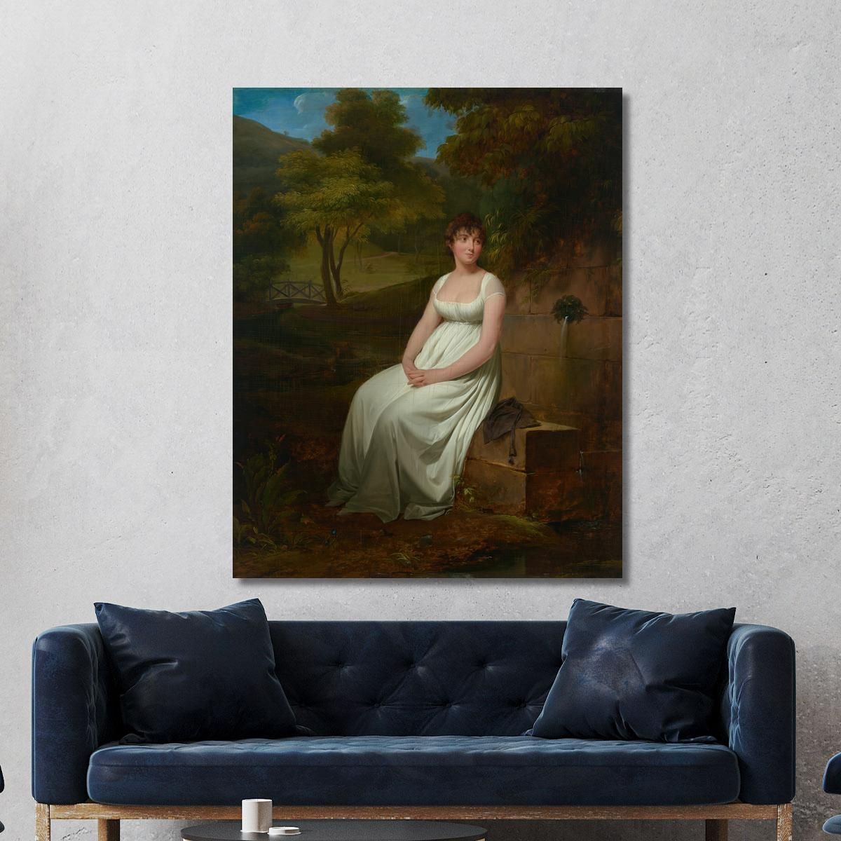Portrait Of Madame Tallien Louis Léopold Boilly llb45 canvas print 