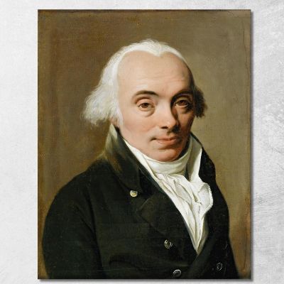 Presumed Portrait Of Alexandre Lenoir Louis Léopold Boilly llb48 canvas print 
