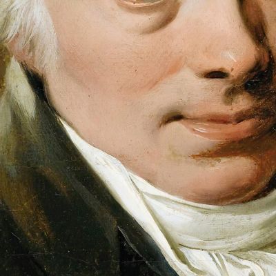 Presumed Portrait Of Alexandre Lenoir Louis Léopold Boilly llb48 canvas print