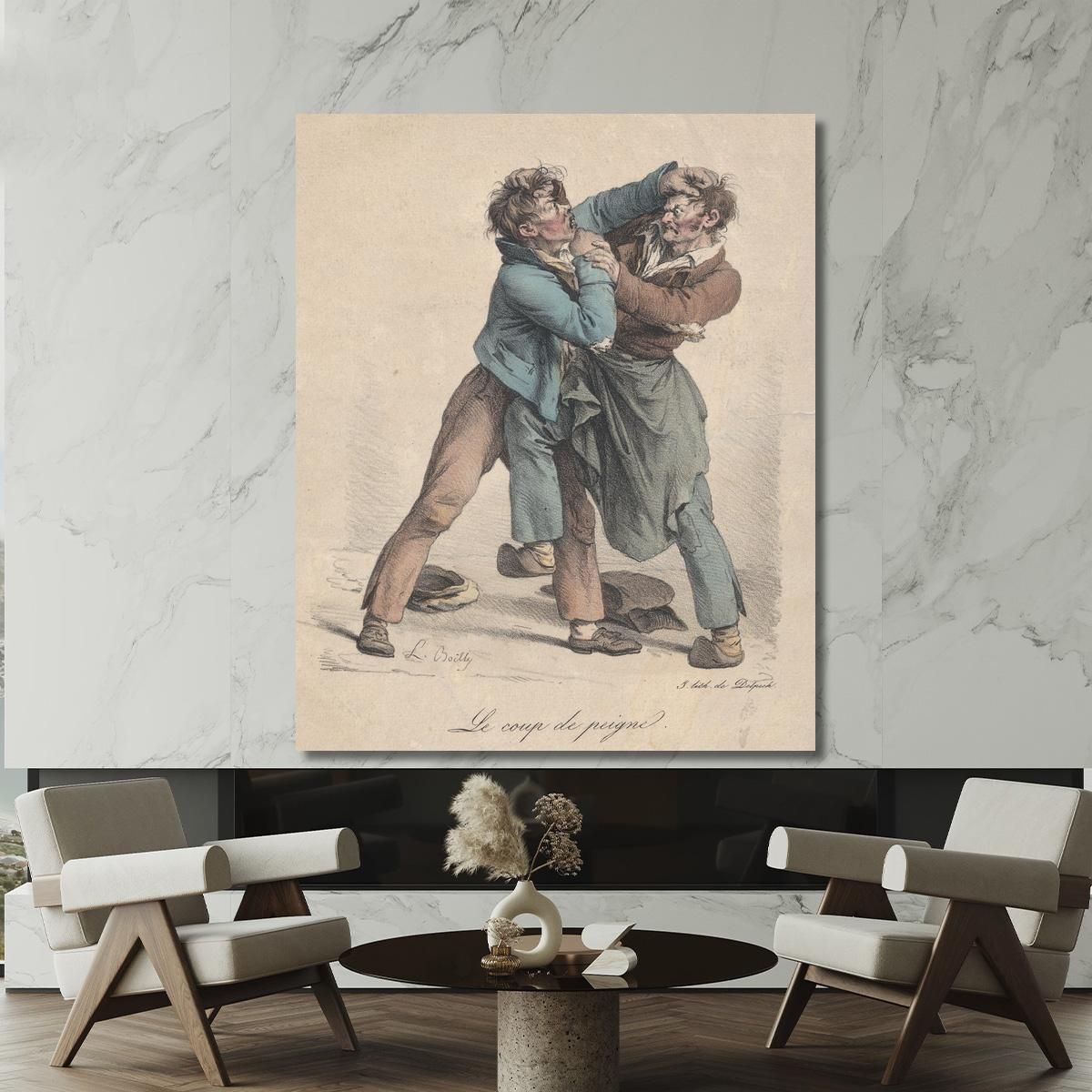 The Comb Punch Louis Léopold Boilly llb53 canvas print 