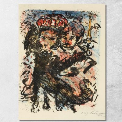 The Lion Noble With His Wife And The Wolf Isegrim Lovis Corinth lcr17 canvas print 