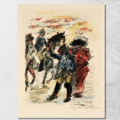 The Foiled Escape Lovis Corinth lcr23 canvas print 