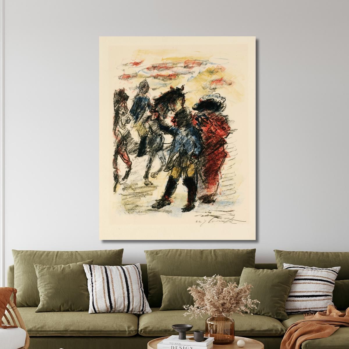 The Foiled Escape Lovis Corinth lcr23 canvas print 