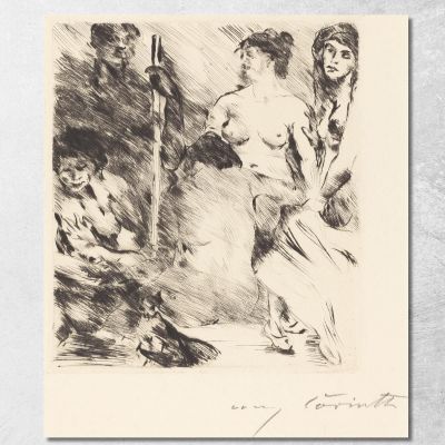 Harem Lovis Corinth lcr40 canvas print 