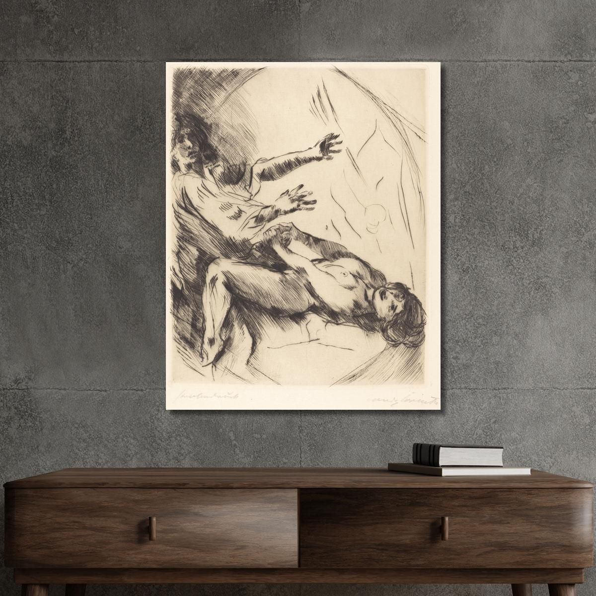 Joseph And Potiphar'S Wife Lovis Corinth lcr49 canvas print 