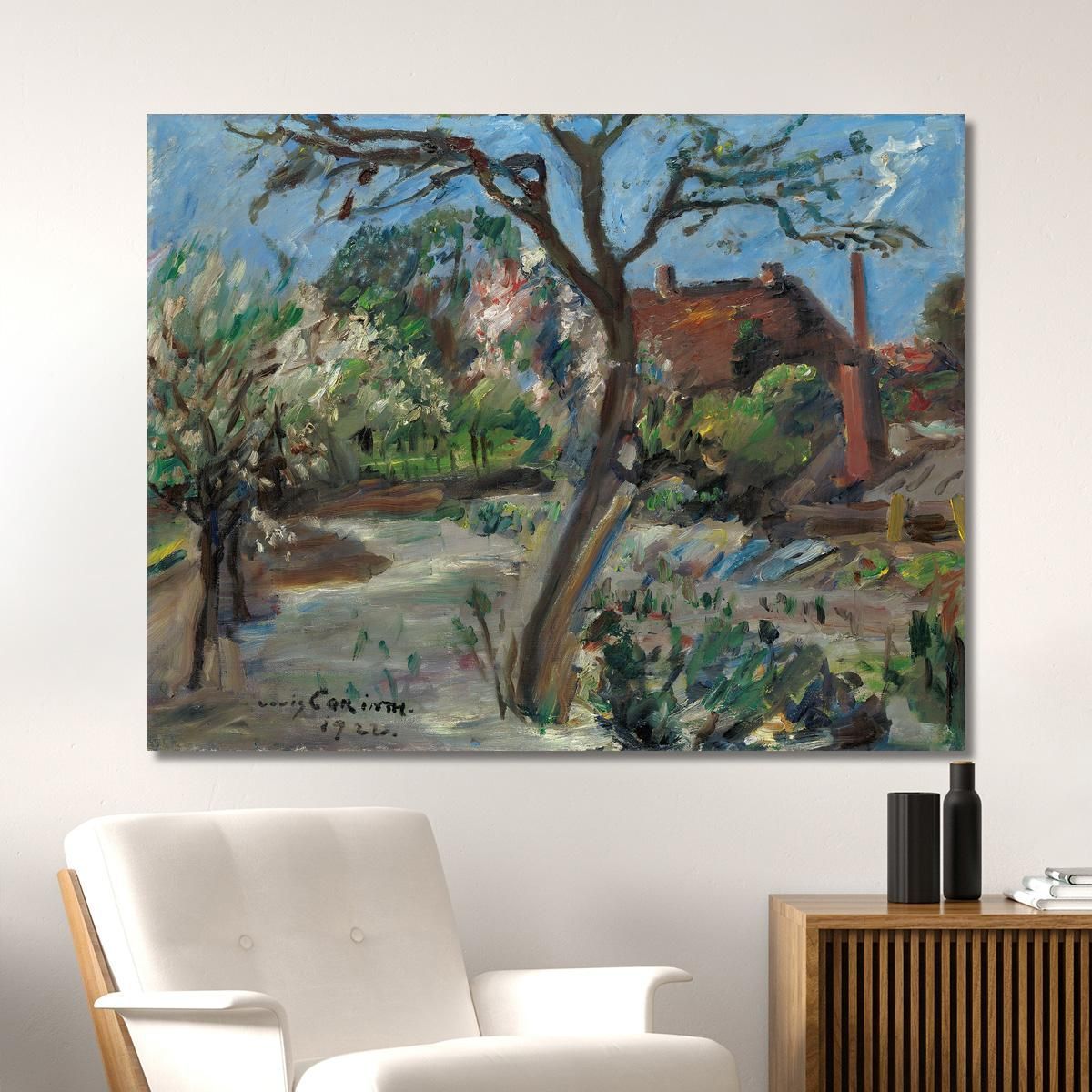 Landscape In Early Spring Lovis Corinth lcr51 canvas print 