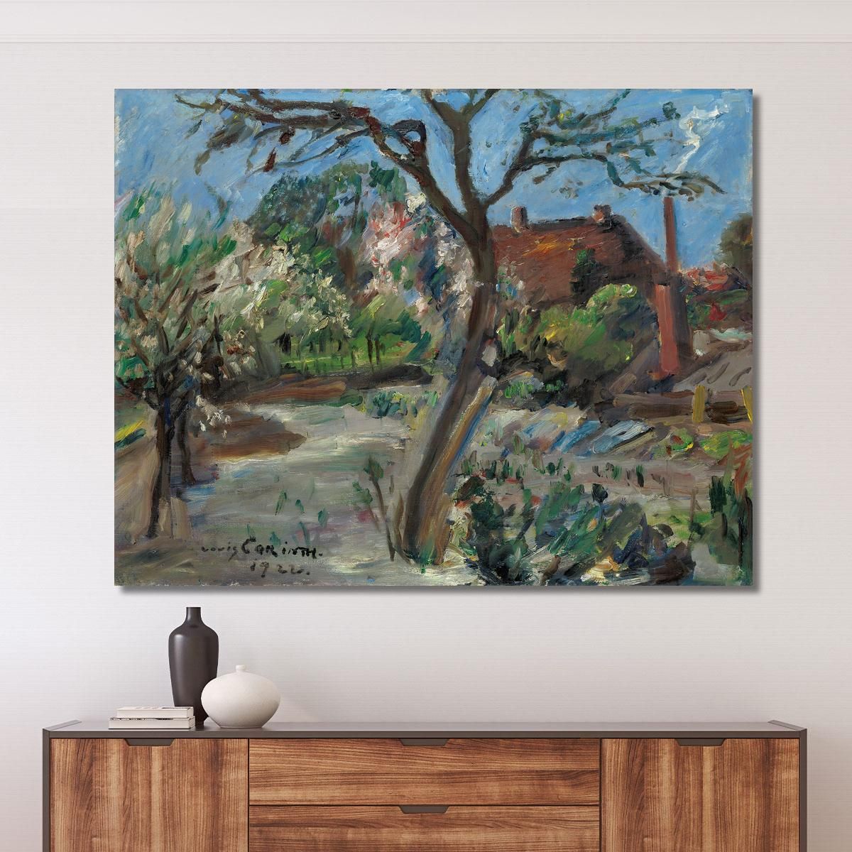 Landscape In Early Spring Lovis Corinth lcr51 canvas print 
