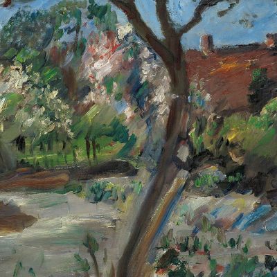 Landscape In Early Spring Lovis Corinth lcr51 canvas print