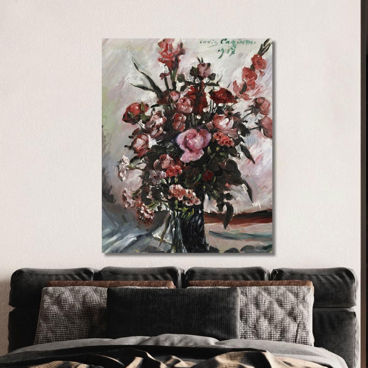 Pink Roses Lovis Corinth lcr75 canvas print 