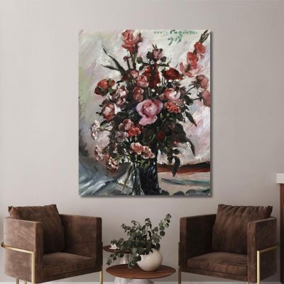Pink Roses Lovis Corinth lcr75 canvas print 