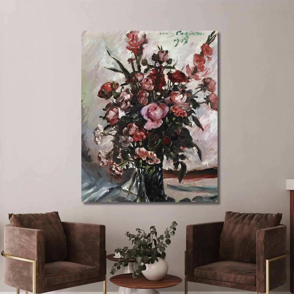 Pink Roses Lovis Corinth lcr75 canvas print 