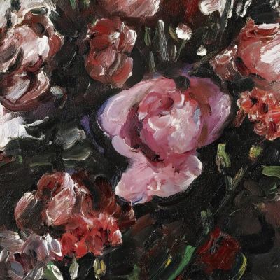 Pink Roses Lovis Corinth lcr75 canvas print