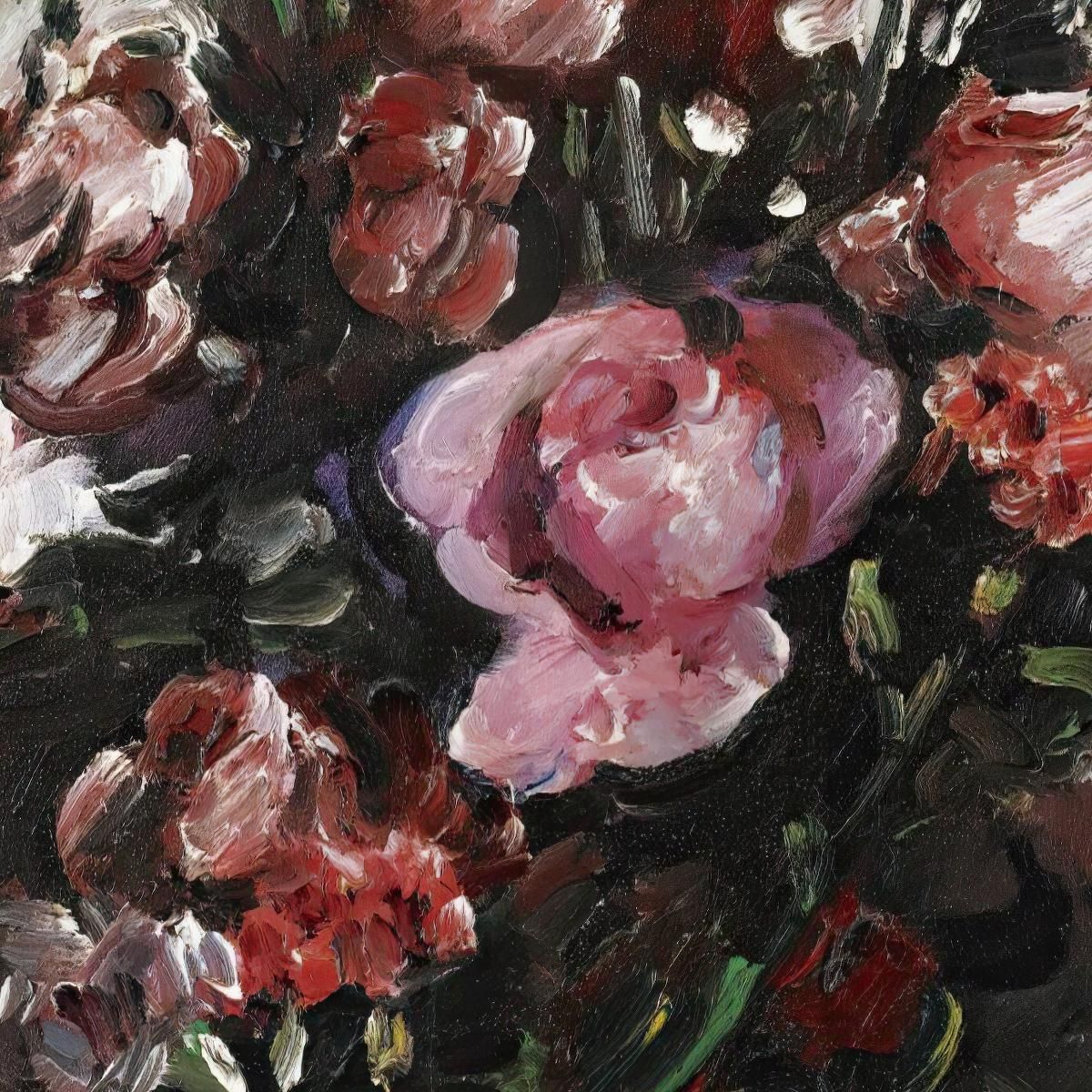 Pink Roses Lovis Corinth lcr75 canvas print