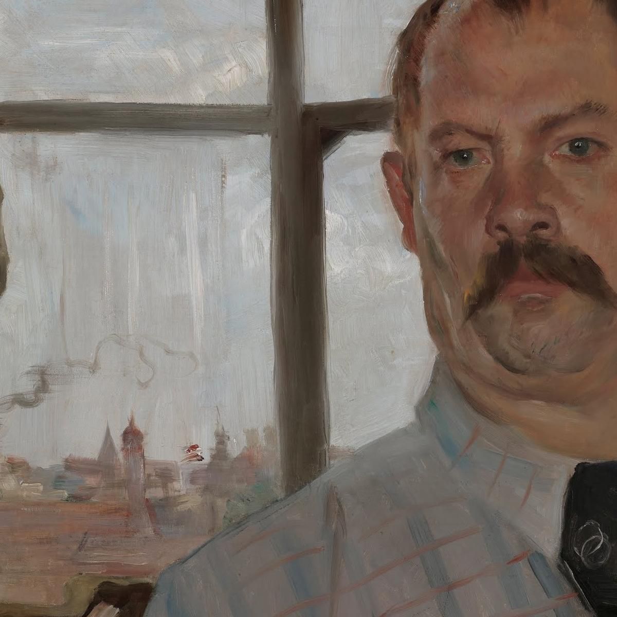 Self-Portrait With Skeleton Lovis Corinth lcr88 canvas print