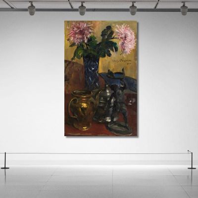 Still Life Metal Lovis Corinth lcr90 canvas print 