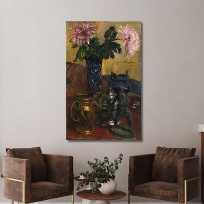 Still Life Metal Lovis Corinth lcr90 canvas print 