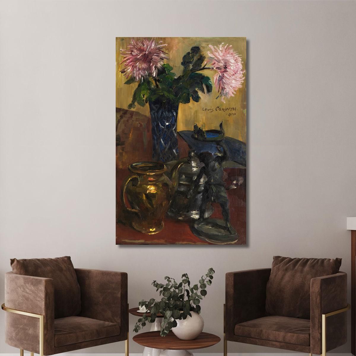 Still Life Metal Lovis Corinth lcr90 canvas print 