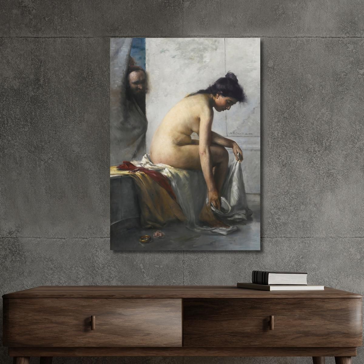 Susanna In The Bath Lovis Corinth lcr92 canvas print 