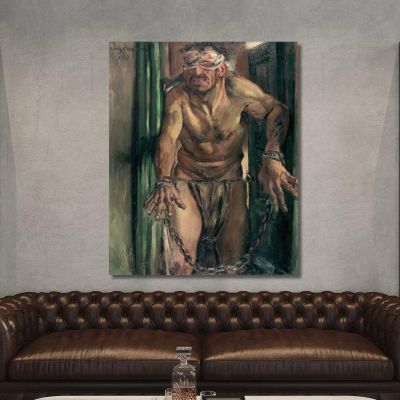The Blinded Samson Lovis Corinth lcr94 canvas print 