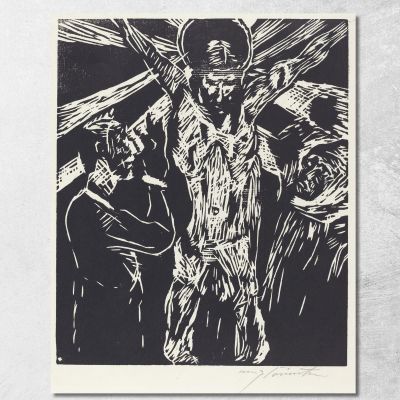 The Crucifixion - Christ On The Cross Lovis Corinth lcr95 canvas print 