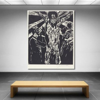The Crucifixion - Christ On The Cross Lovis Corinth lcr95 canvas print 
