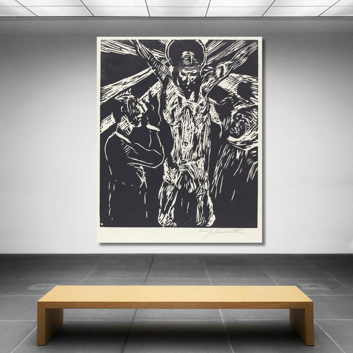 The Crucifixion - Christ On The Cross Lovis Corinth lcr95 canvas print 