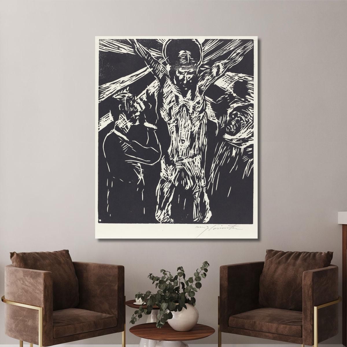 The Crucifixion - Christ On The Cross Lovis Corinth lcr95 canvas print 