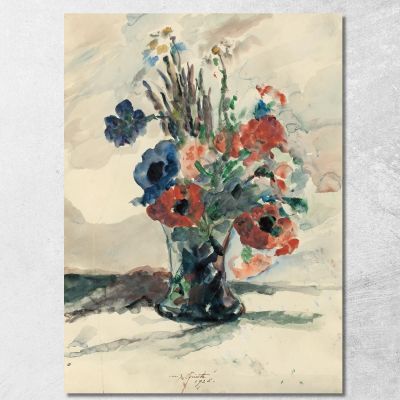 Vase With Flowers Lovis Corinth lcr104 canvas print 