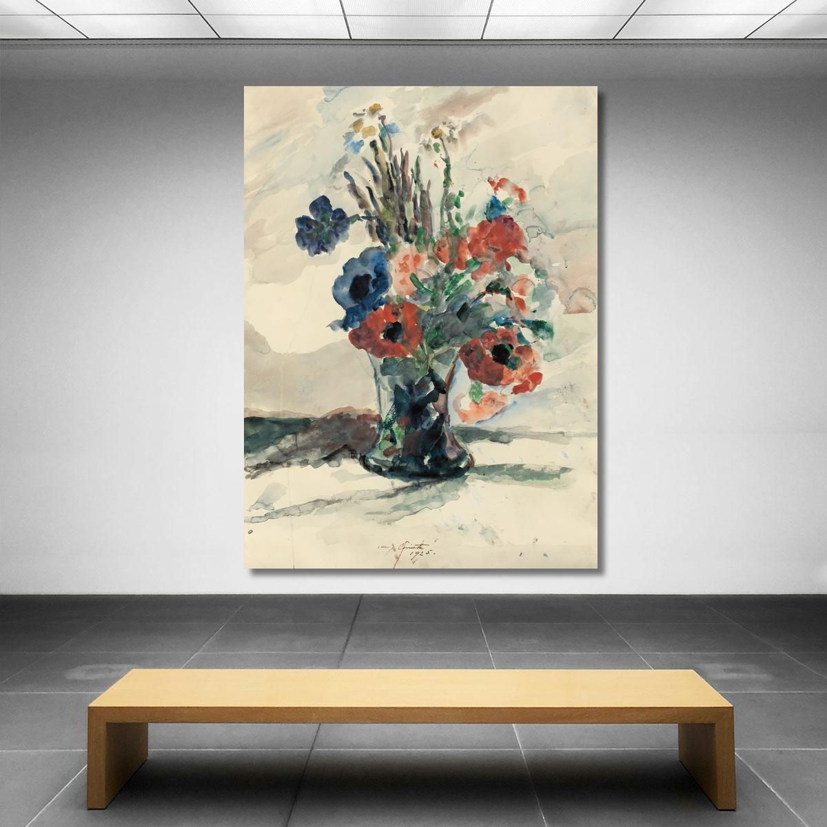 Vase With Flowers Lovis Corinth lcr104 canvas print 