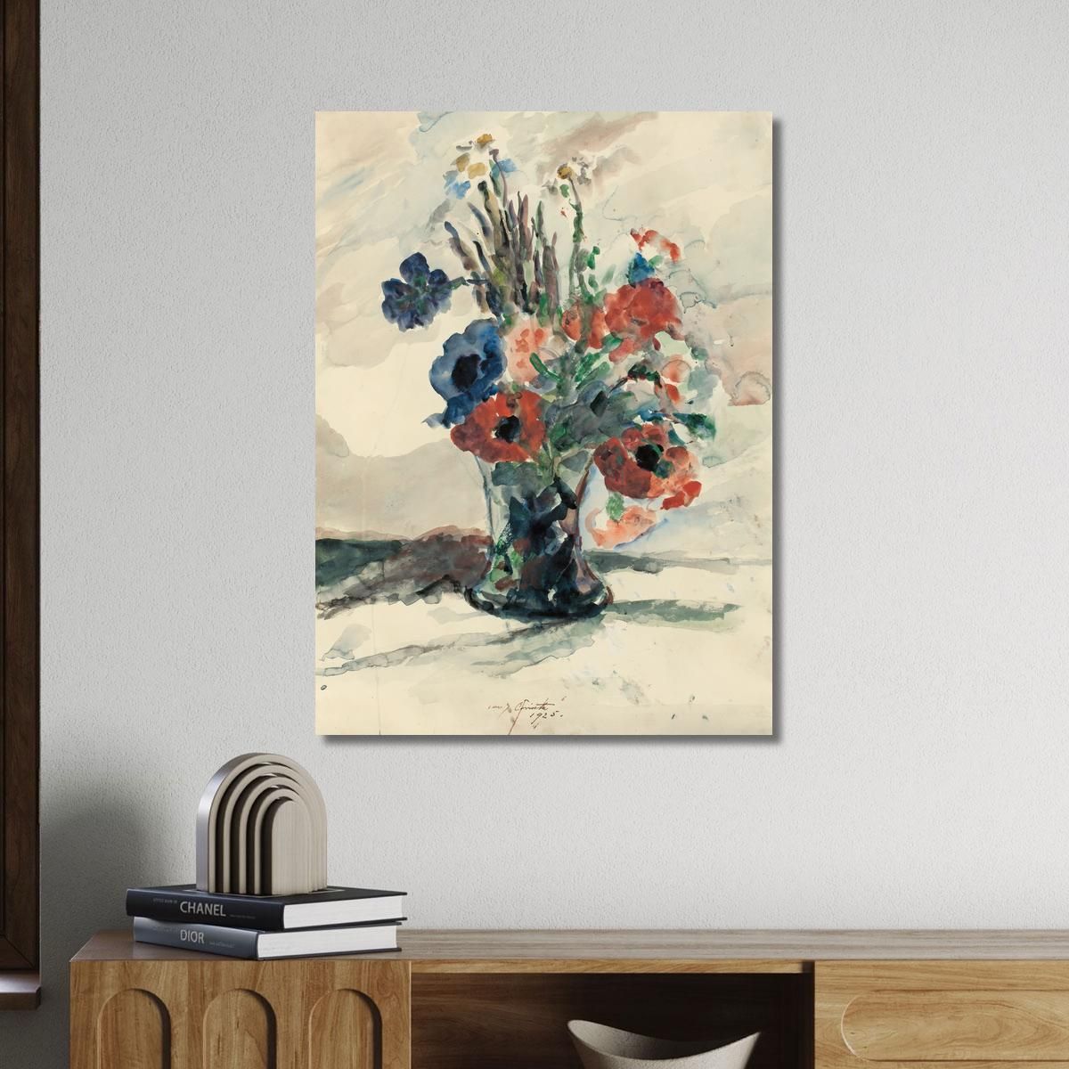 Vase With Flowers Lovis Corinth lcr104 canvas print 