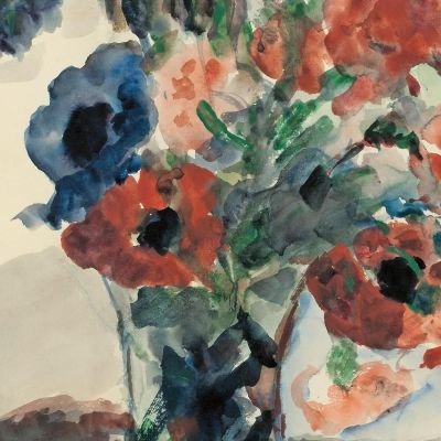 Vase With Flowers Lovis Corinth lcr104 canvas print