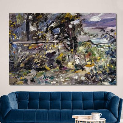 Walchensee Silverway Lovis Corinth lcr106 canvas print 