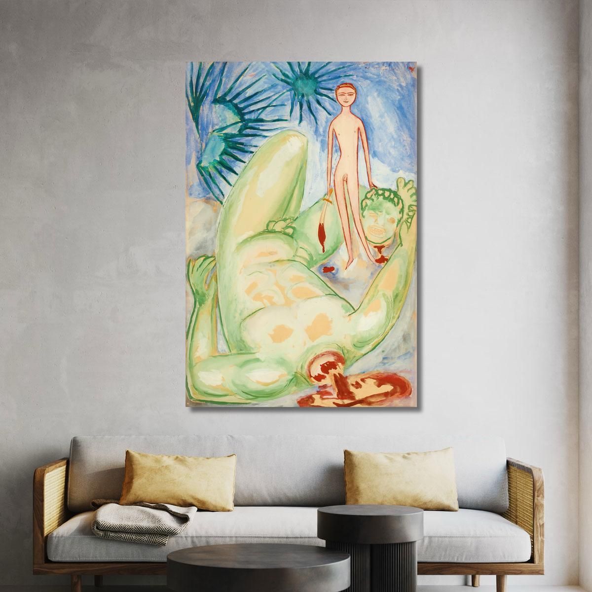 David And Goliath Nils Dardel ndr6 canvas print 