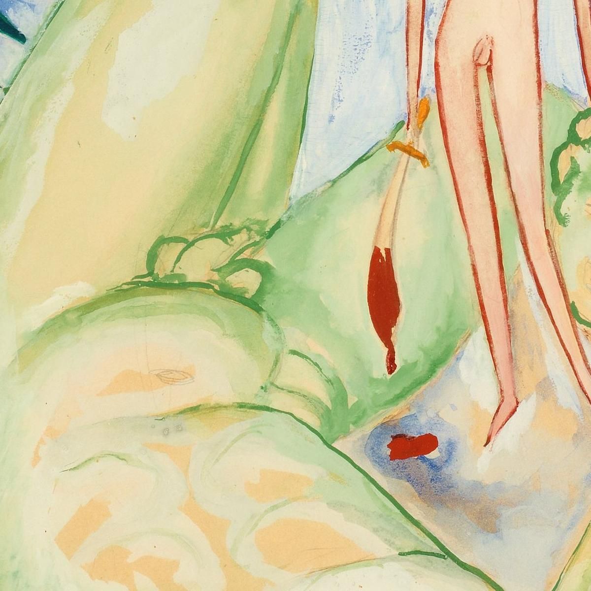 David And Goliath Nils Dardel ndr6 canvas print
