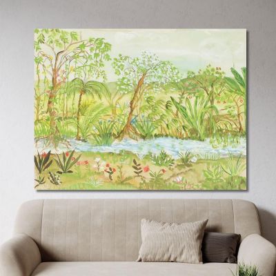 Exotic Landscape Nils Dardel ndr15 canvas print 