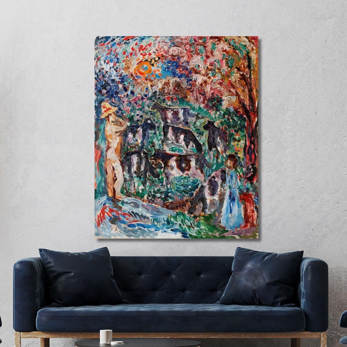 Shepherd Nils Dardel ndr23 canvas print 