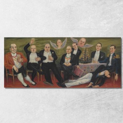 The Little Christmas Eve Club Nils Dardel ndr29 canvas print 