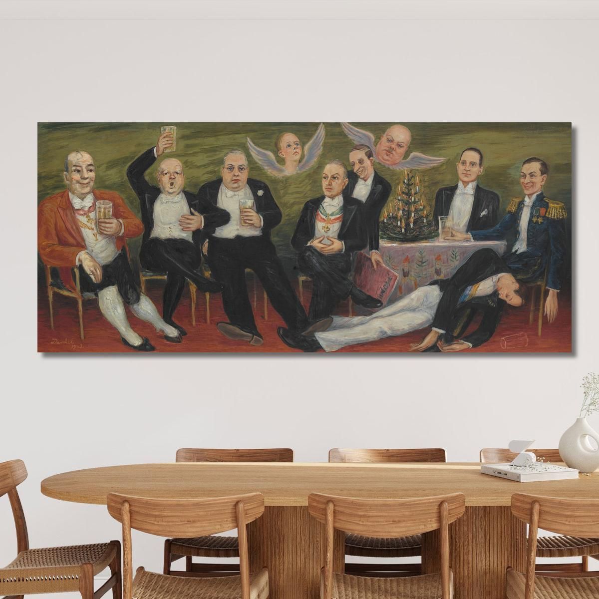 The Little Christmas Eve Club Nils Dardel ndr29 canvas print 