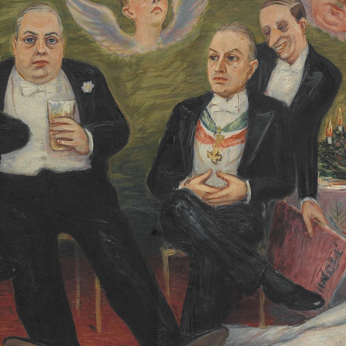 The Little Christmas Eve Club Nils Dardel ndr29 canvas print
