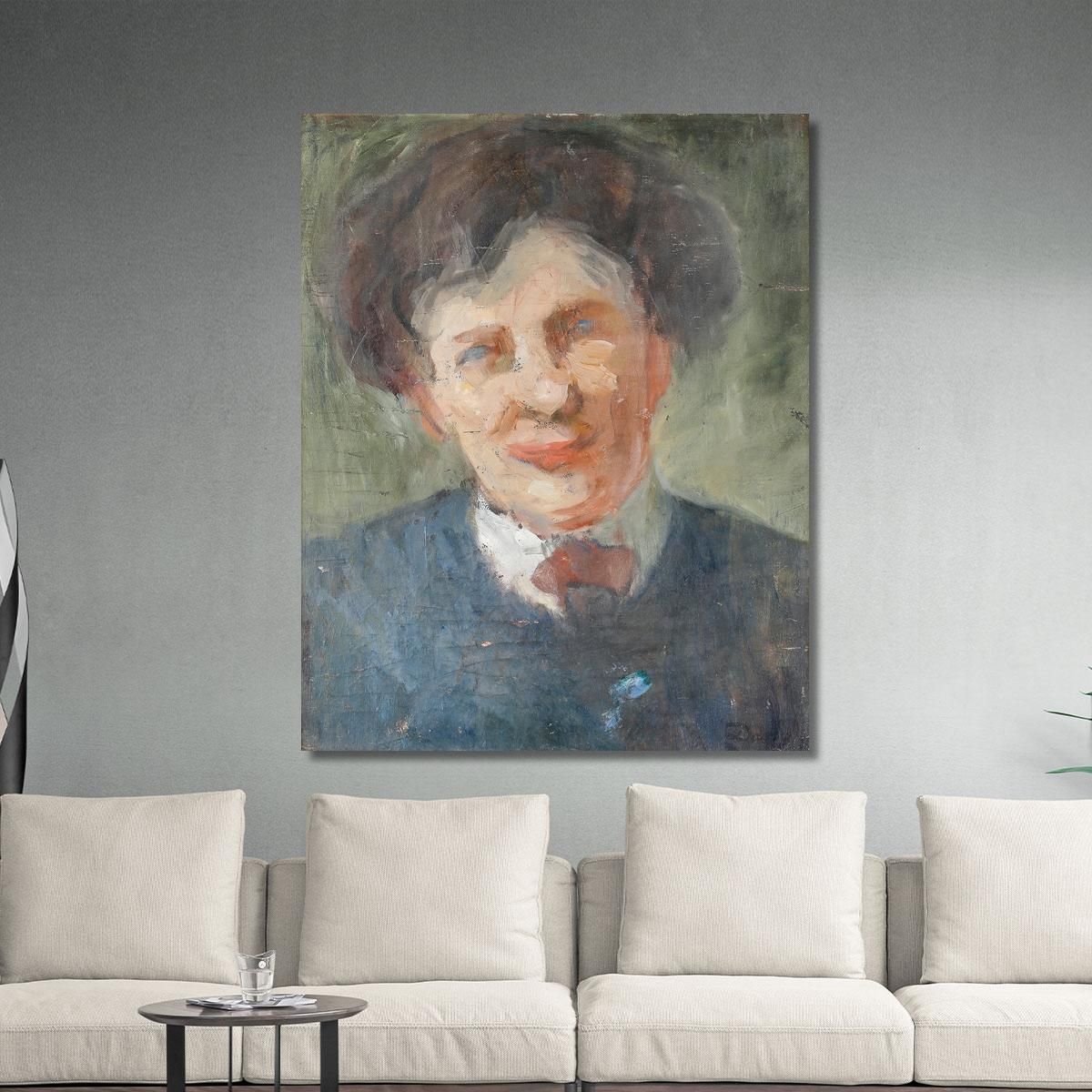 Oil On Canvas Nils Dardel ndr35 canvas print 