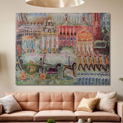 Cityscape Nils Dardel ndr42 canvas print 