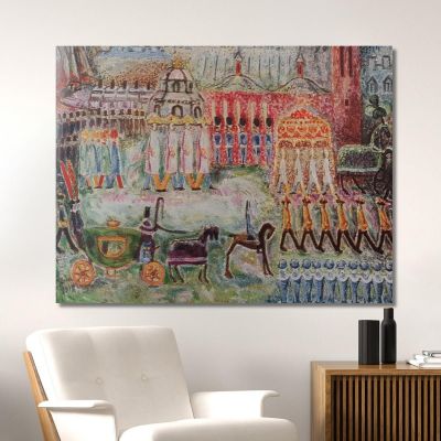 Cityscape Nils Dardel ndr42 canvas print 