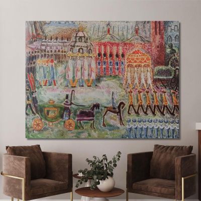 Cityscape Nils Dardel ndr42 canvas print 