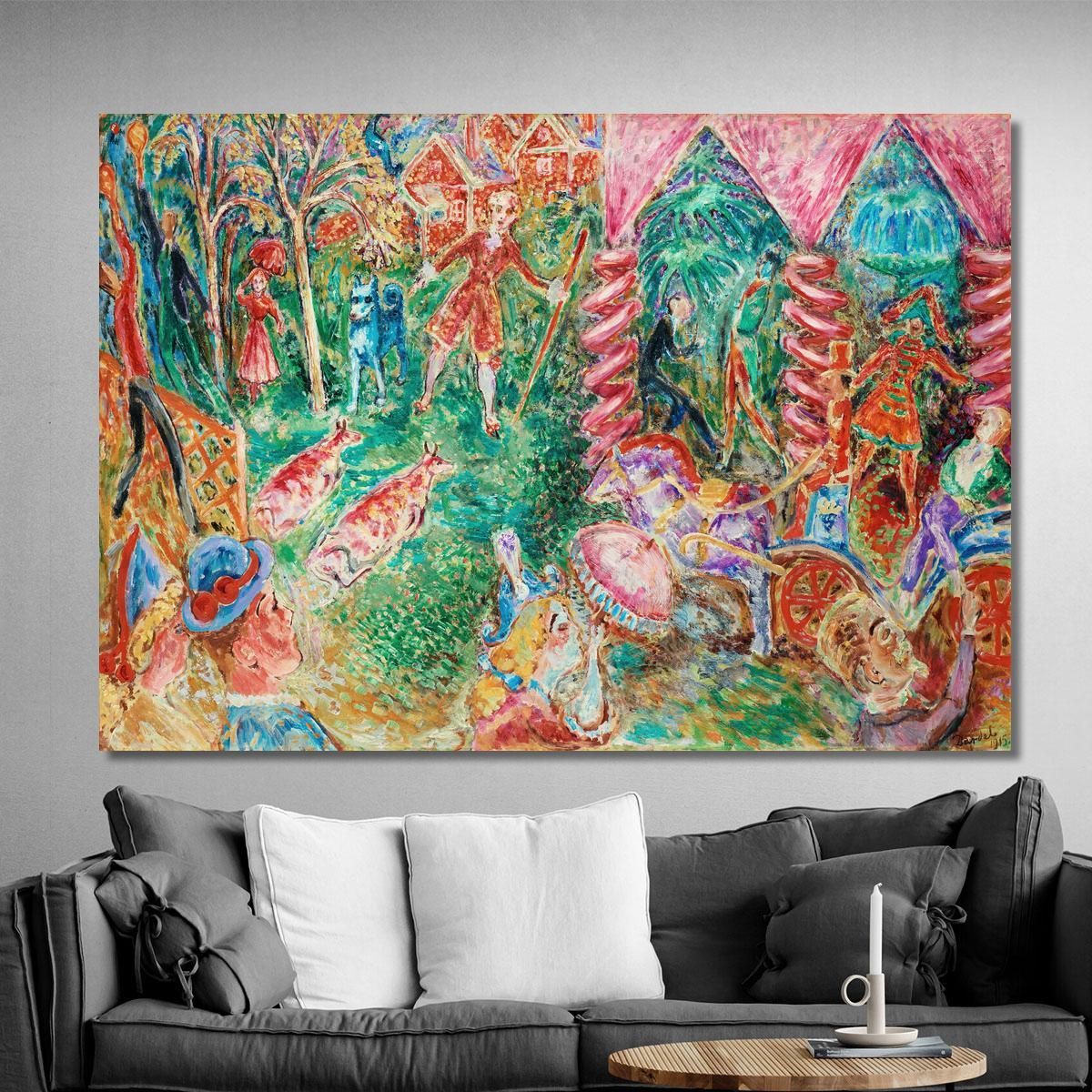The Tourist Hotel In Rättvik Nils Dardel ndr46 canvas print 