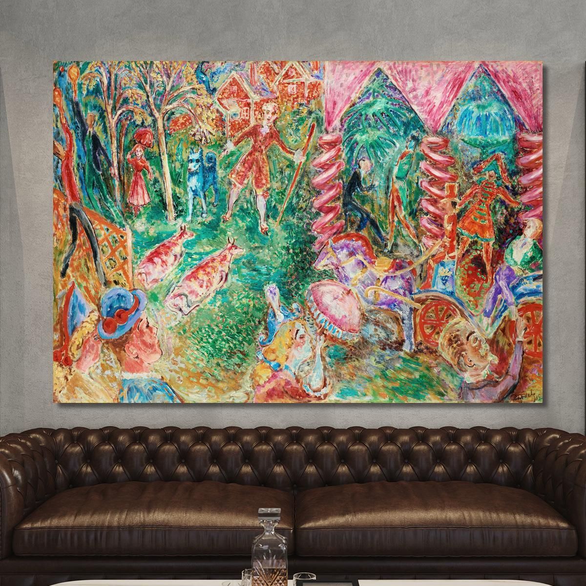 The Tourist Hotel In Rättvik Nils Dardel ndr46 canvas print 