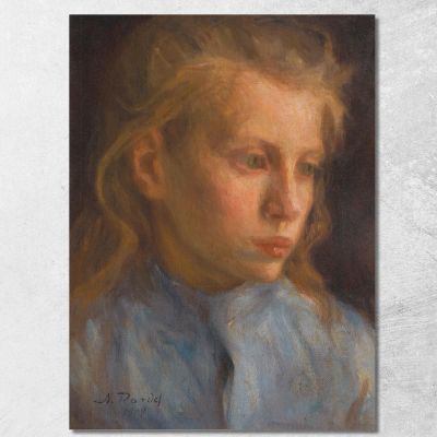 Farm Girl Nils Dardel ndr47 canvas print 