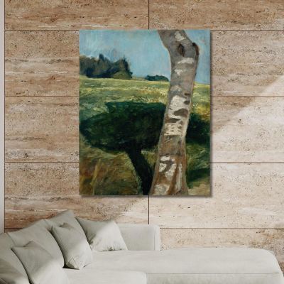 Birch Trunk Paula Modersohn-Becker pmb2 canvas print 